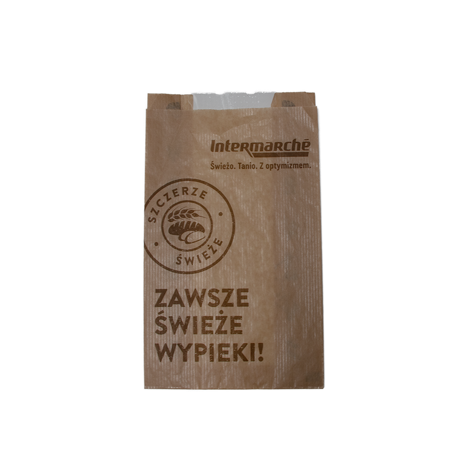 Torba f.szara 180x70/80x310 Intermarche - zawsze świeże wypieki